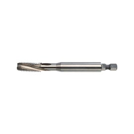 VÖLKEL HexDrive Machine Tap (Hex Socket) 1/4 Inch Bit, HSS-E, M3-M12, DIN371/376, Form B & C, Metric Thread, Through Hole, Stainless Steel Drill, Tap Cutter