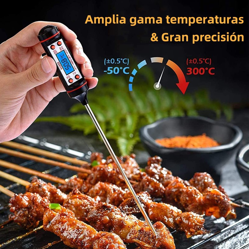 PEIONO 2 Pcs Termómetros para Horno, Termómetro Cocina de Carne,
