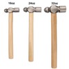 3 Packs Ball Peen Hammer Set, 16oz & 24oz &