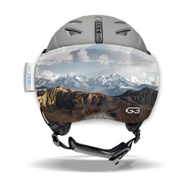 SOGGLE Vizor Visor Protection for Visor Helmets (Ski Helmets), Colour: Vizor Annapurna