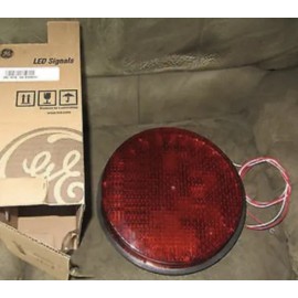 NEW 12" GE RED LED Traffic Light Signal Lens 120V DR6-RTFB-20A