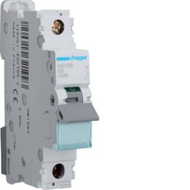 Hager Mb199 B-Type 1P 1 Module (S) Circuit Breaker – Circuit Breakers