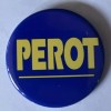 Original 1992 Perot 1 1/2" Round Campaign Button~ Blue &