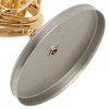 Miniature French Horn Model Brass Golden Stylish Exquisite Birthday Gift