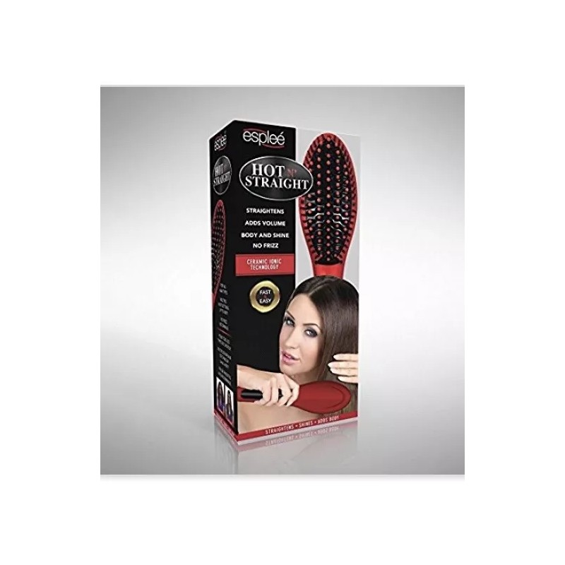 InStyler Hot and Straight Straightening Salon Brush with temperature control