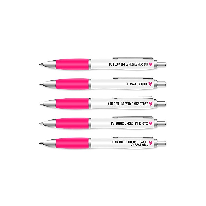 Filthy Sentiments Pack of Pens - Funny Gift For Her