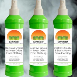 Odor Eliminator, Smoke Odor Eliminator, Smoking | Hospitals | Bathrooms, #1 Odor Control Brand, Stain Lifting Technology, Trust Bong Life For All Your Smoking Needs (12 fl oz [THREE PACK])