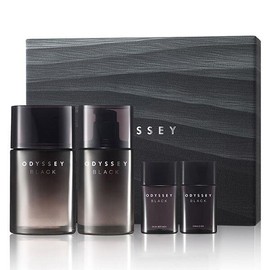 ODYSSEY 오딧세이 1+1 블랙 스페셜(스킨리파이너 130ml x 에멀젼 100ml) 2종 2세트 Odyssey 1+1 Black Special (Skin Refiner 130ml x Emulsion 100ml) 2-Set
