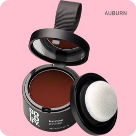 BOLDIFY Hairline Powder - Root Touch Up Hair Color for Gray Coverage - Bald Spot Concealing Hair Powder for Women & Men - 48-Hour Stain-Proof - Trending on TikTok - Haircare:_Auburn_10 g