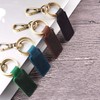 CHROME CRANE Men's Leather Cowhide Leather Cord Key Ring Retro