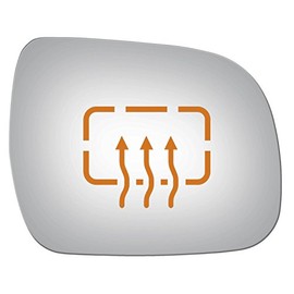 Convex Passenger Heated Side Mirror Replacement Glass for 2010-2013 TOYOTA 4RUNNER