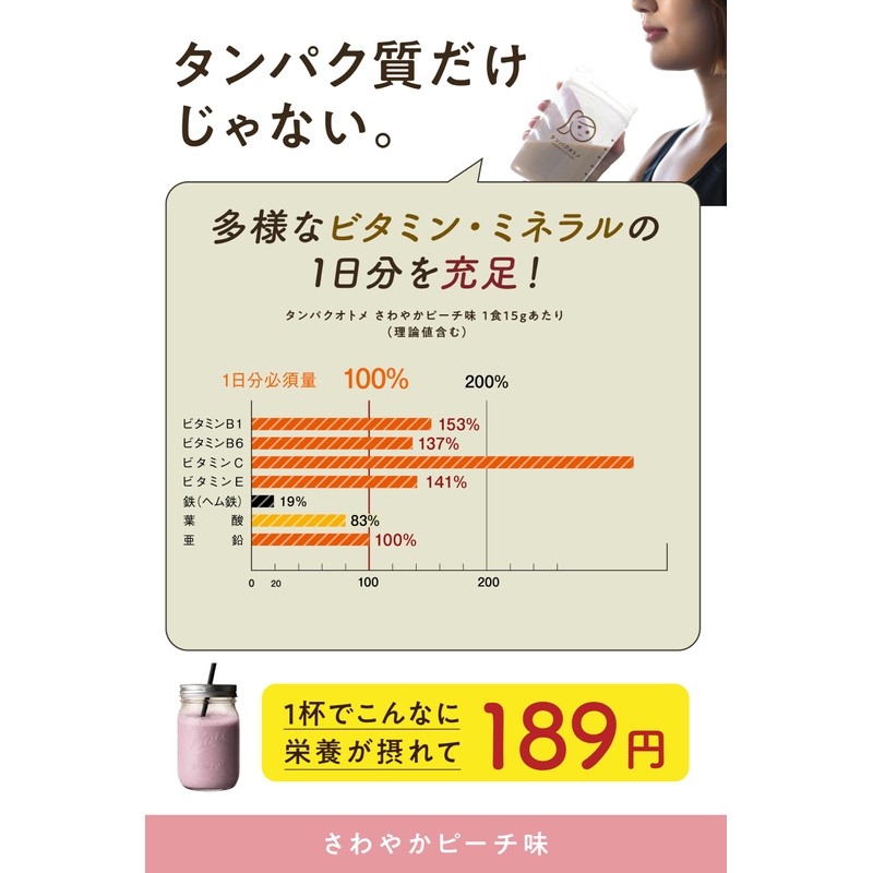 Tamachan Shop Protein Tree, W Protein (Whey & Soy), No