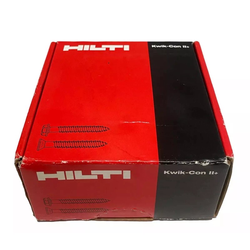 HILTI Kwik Con II+ 1/4 x 1 1/4 Torx IHWH