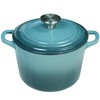 Flavehc Dutch Oven Pot with Lid 1.8 qt Cast Iron