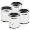 4 Pack YARIKI P60 Air Purifier Replacement Filters,Compatible with TPLMB/YARIKI