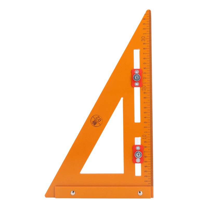 Rafter Square 2 in 1 High Accuracy 220x380mm Mechanical Angle