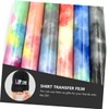VILLFUL 6Pcs Heat Transfer Vinyl for DIY Crafts Durable Engraving