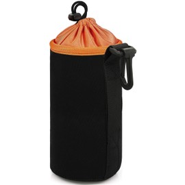 MyGadget Protective Camera Lens Case Soft Pouch - Waterproof Neoprene Bag Holder Lens Protector Sony - Single Cover Size L