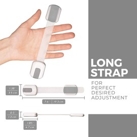 Baby Safety Lock for Children to Safe The cabinets and Drawer to Open KakaBeauty Child Locks for Kitchen Cupboards (Pack of 2) - Child Safety Cupboard Locks