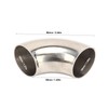 2PCs 90 Degree Elbow Wastegate Dump Valve Pipe 1.5in Stainless