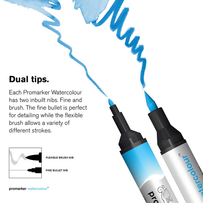 Winsor & Newton Water Colour Marker - Dioxazine Violet