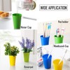 Enzege Plastic Drinking Cups Set of 8 Reusable Drinking Cups