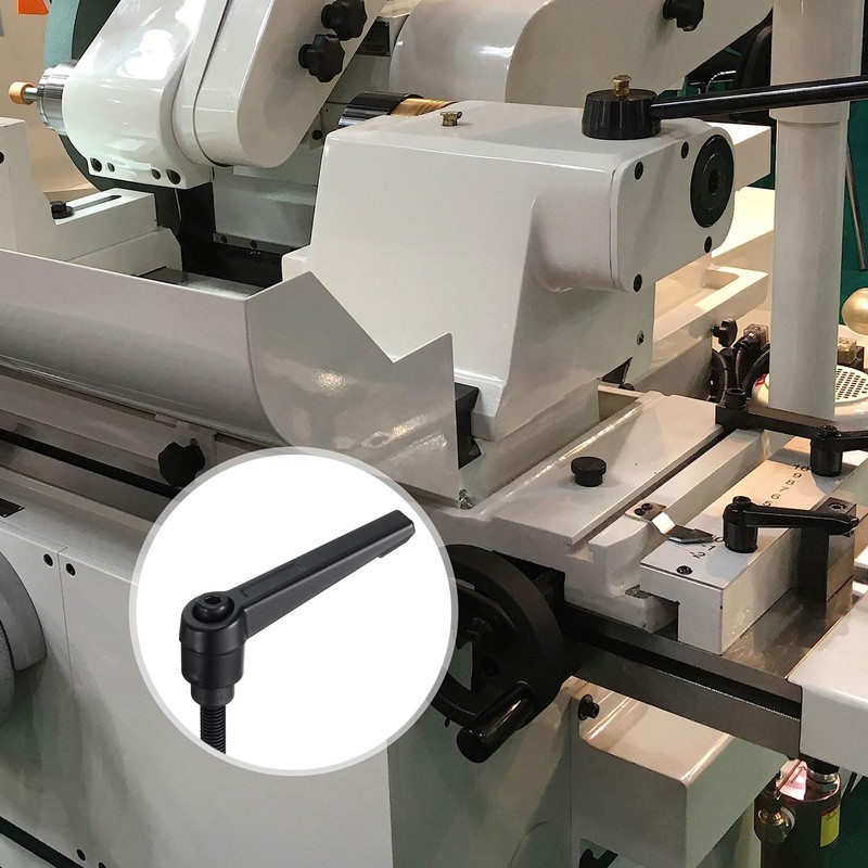 sourcing map M6 x 30mm Handle Adjustable Clamping Lever Thread