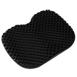 FTBOL Gel Cushion, Extra Thick, 15.7 x 12.6 x 2.0 inches (40 x 32 x 5 cm), Cushion, Zabuton, Gel Cushion, Zero Gravity, Cool, Breathable, Honeycomb Structure, High Resilience, No Stuffy, Body Pressure