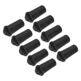 sourcing map Rubber Tube Covers Internal Plug Pipe Inner 20mm End Caps Round Plugs for Hose Electrical Conduit Pack of 10