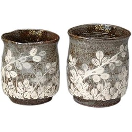 Kiyomizu Ware Seisen Kiln Tea Cup Set Hagigasane USE542