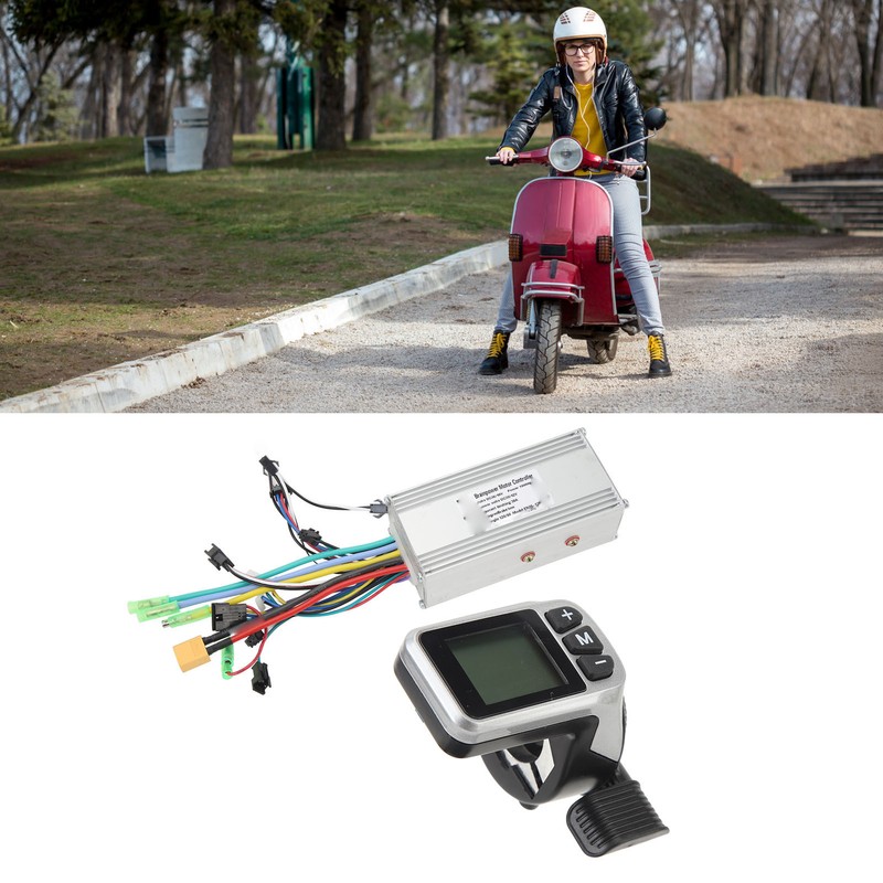 Electric Bike Sine Wave Brushless Controller Kit 36V 48V 1000W