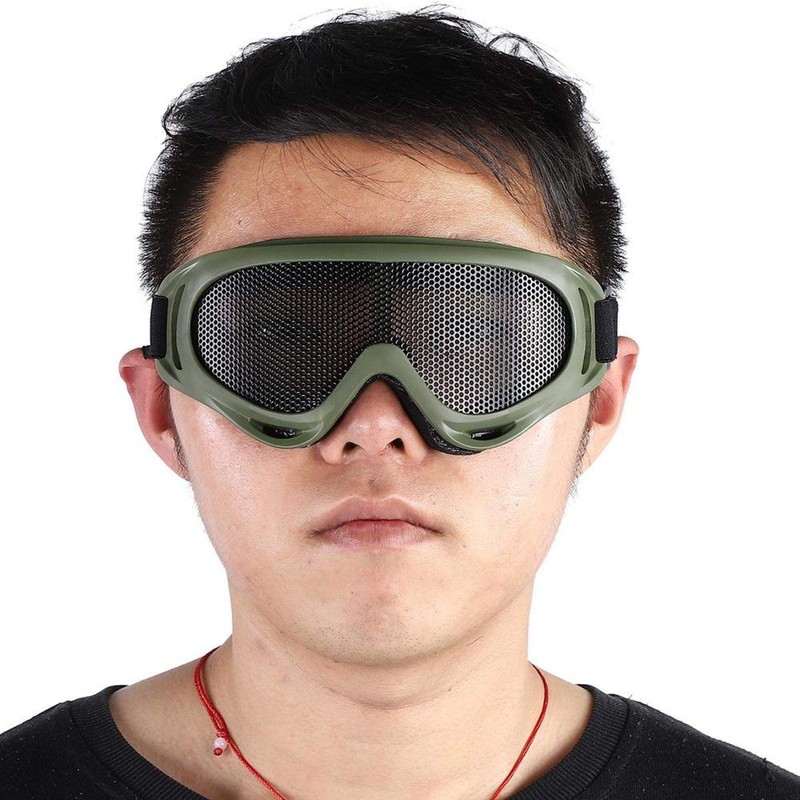 Demeras Tactics Mesh Goggles Headband Googles Cabon Dteel Outdoor Goggles