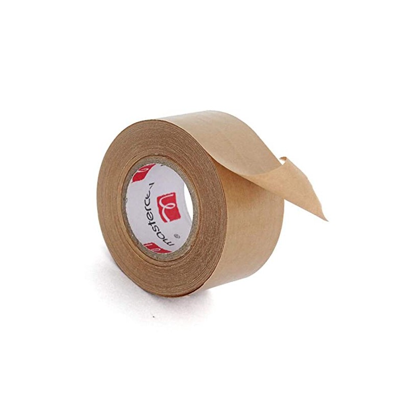 1 Pack Water-Based Kraft Paper Tape, Gum Tape, Water Activated