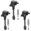 BDFHYK 3 Ignition Coil Pack UF736 and 3 Iridium Spark