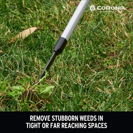 Corona tools Corona GT 3254 Extended Reach ComfortGEL 2 Two Prong Weeder, Black
