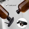 Worldgsb Glass Spray Bottles, 16oz Amber Glass Spray Bottles with