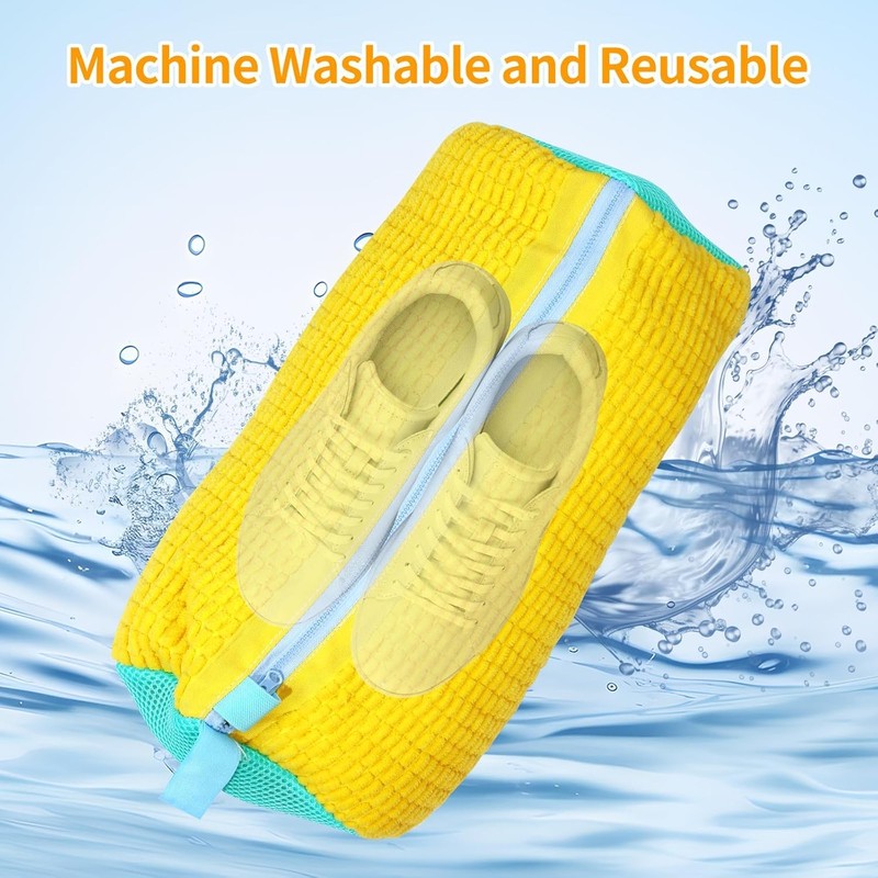 Shoe Washing Machine Bag,Shoe Cleaning Bag for All Shoe Types,Laundry
