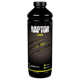 U-Pol Products 0822 RAPTOR Black Truck Bed Liner Bottle - 750ml