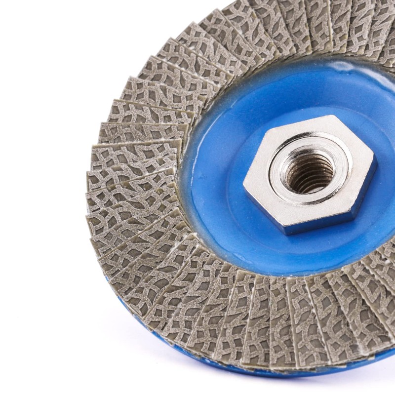 BSRTTOOL 4.5" Diamond Flap Disc Grinding Sanding Wheels - Ceramics,Sander