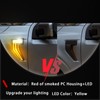 PGTOPONE Smoked Shell Clear Lens Sequential Flash Signal DRL Side