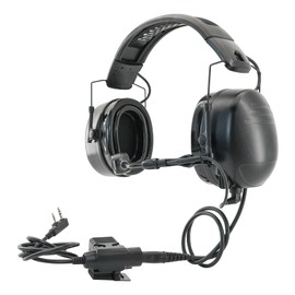 Hearangel G600 Two-Way Communications Tactical Headset Hearing Protection Noise Reduction U94 PTT for Clear Speech in Noisy Environment