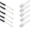 VVIEER 5pcs Ender 3 Thermistor 1.3m/51.1inches, NTC 3950 100K ohm