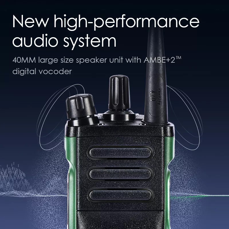 BAOFENG DM-32UV DMR Walkie Talkie Digital Simulation GPS/APRS Air Band