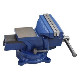 GXYWADY 4 Inch Heavy Duty Bench Vise with 360 Degree Swivel Base for Woodworking, Home Shop