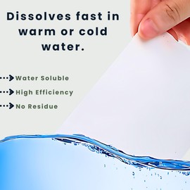 NOWASTEMAN: Eco-Friendly Laundry Detergent Sheets: Plastic-Free, Hassle-Free, and Perfect for Up to 120 Loads (60 Sheets) (Arctic Rain)