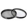 Hama 72mm UV/Polarizing Filter Kit