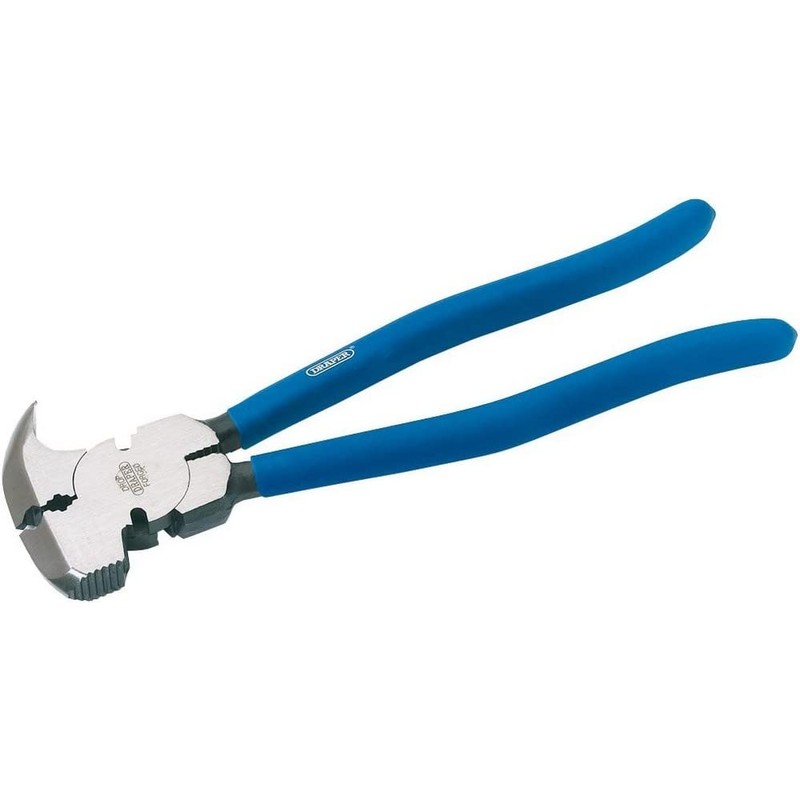 Draper 68450 260 mm Cushion Grip Fencing Pliers , Blue