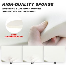 Xitomer Motorcycle Lower Seat Cushion + Seat Cover Fit for DR650 1996-2023 DR650 Motorcycle Lower Seat Cushion Seat Cover