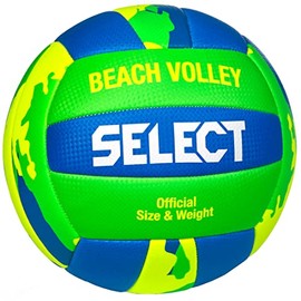 Select Beach Volley v22 Ball Beach Volley GRE-BLU, Unisex Volleyballs, Green, 5 EU