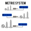 560 Pcs Torx Self Tapping Screws, Tiny M2 M2.5 M3